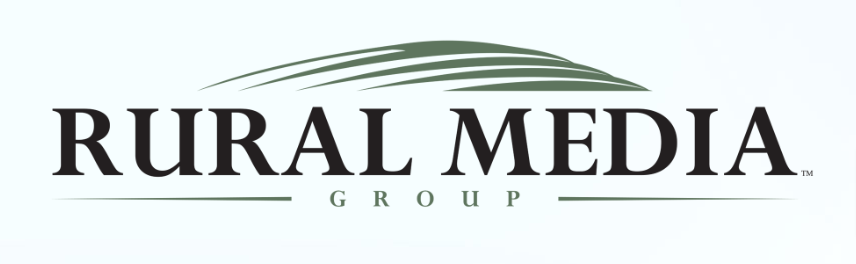 A logo reads "Rural Media Group" in black text with a green, stylized swoosh above the words, signifying its commitment to live content and JWP partnership.